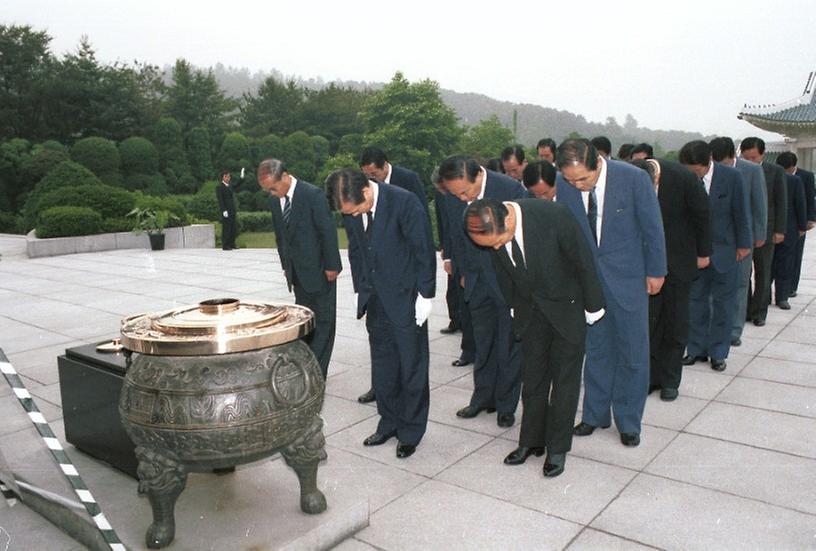 서울부시장, 국립묘지 참배