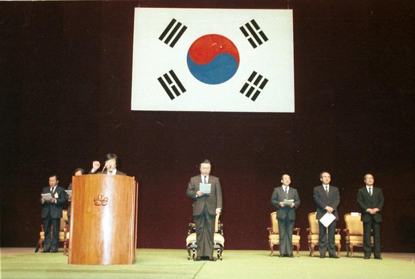 1986년 서울시 시무식