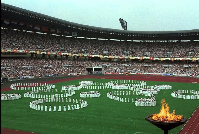 1986년 서울 아시아 경기대회 리허설