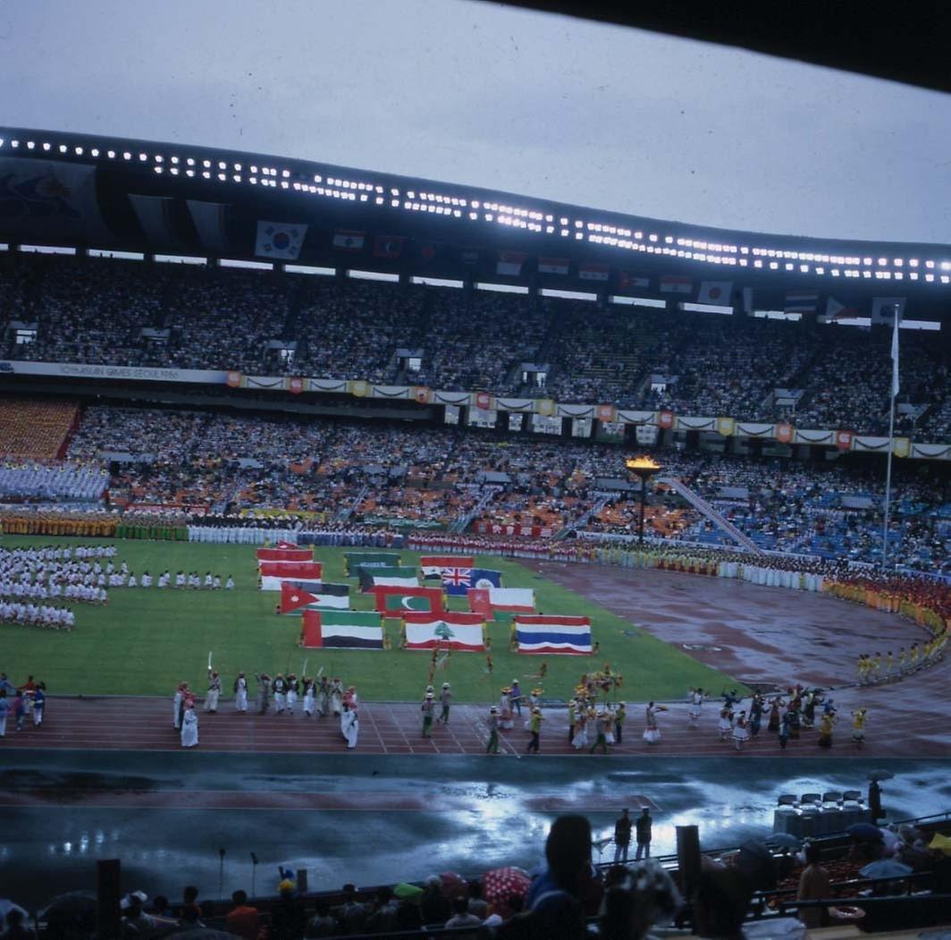 1986년 서울 아시아 경기대회 개막