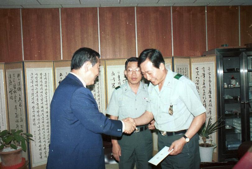 서울시장, 김포폭탄테러 사상자 병원방문