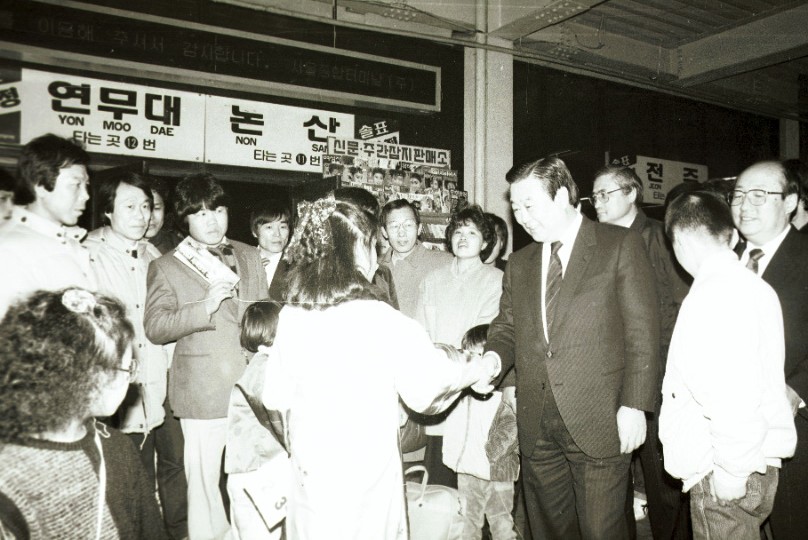 서울시장, 강남고속버스 터미날 시찰