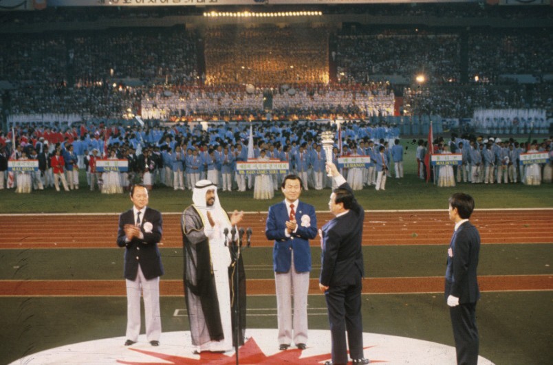 1986년 서울 아시아 경기대회 개막-20