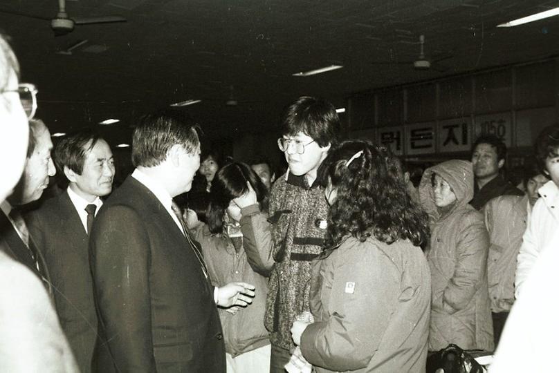 서울시장, 강남고속버스 터미날 시찰