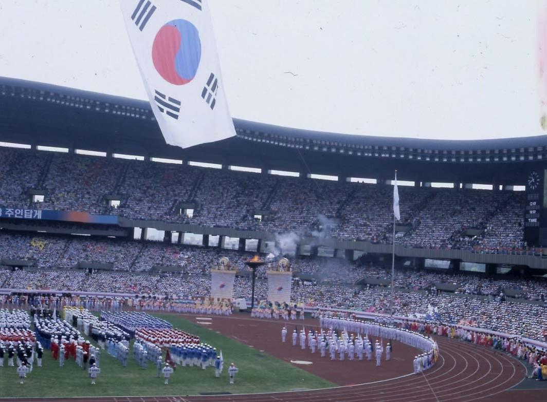 1986년 서울 아시아 경기대회 개막