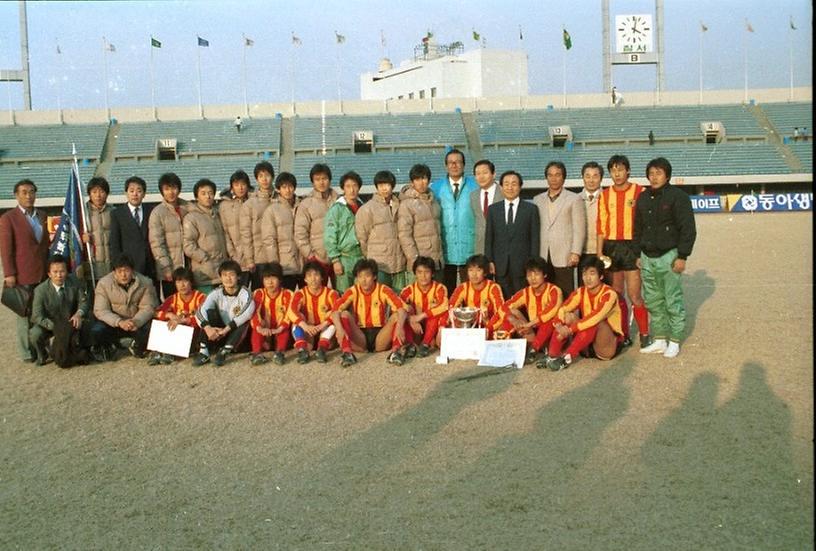 서울시청 축구팀 경기 전경