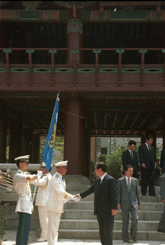 염보현 서울시장, 보신각 타종