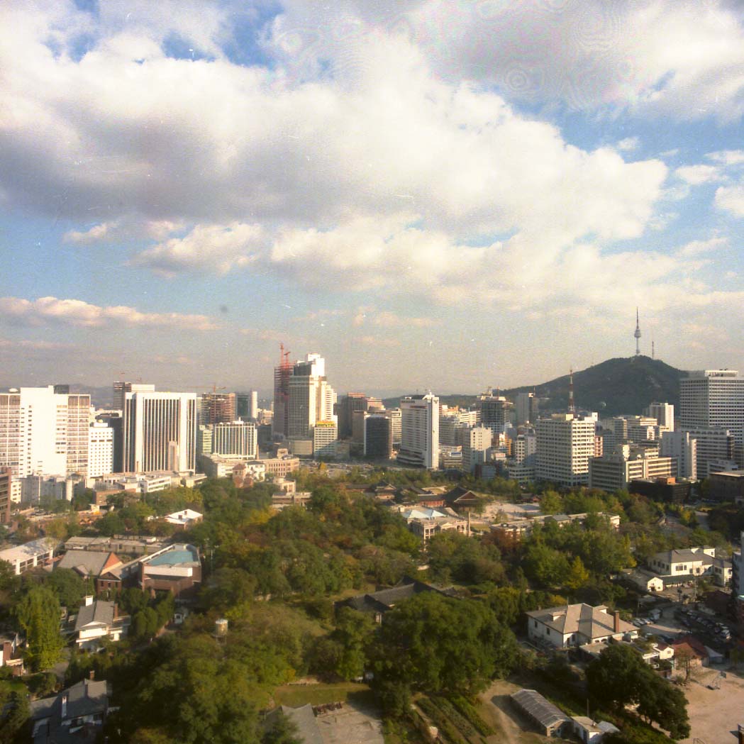 1986년 서울시내 전경
