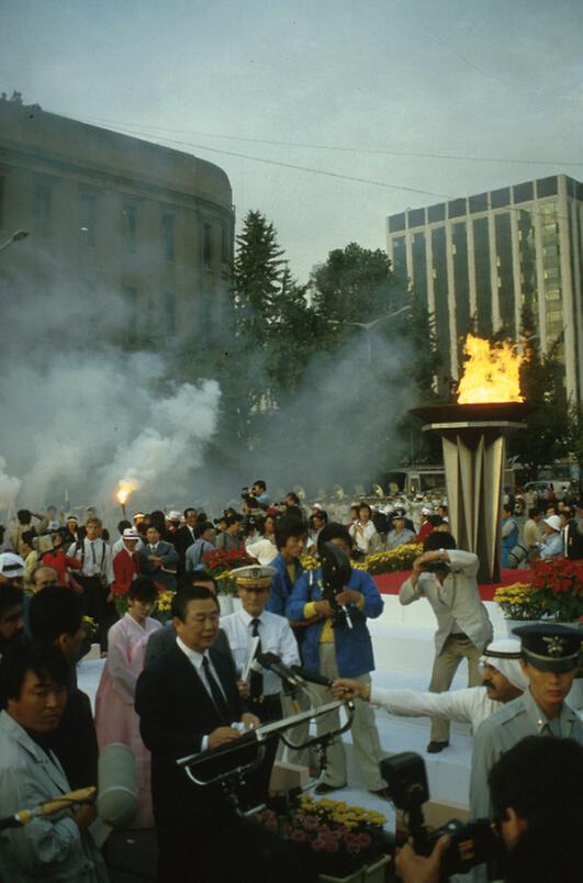 1986년 서울 아시아 경기대회 개막