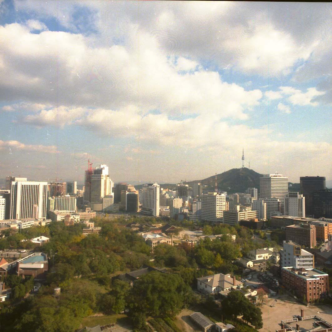 1986년 서울시내 전경