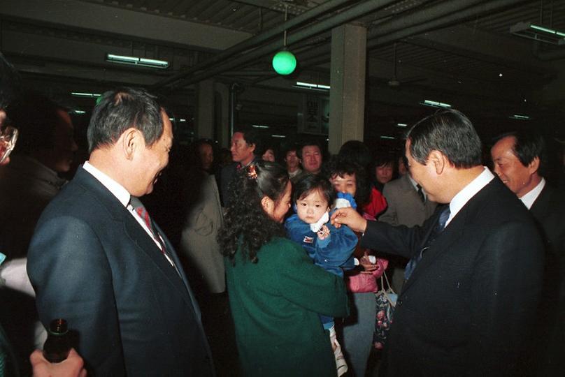 서울시장, 강남고속버스 터미날 시찰