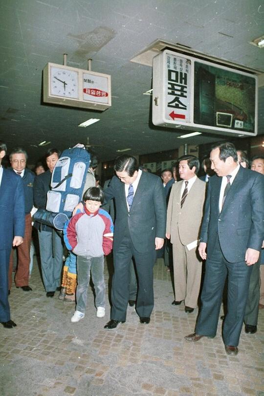 서울시장, 강남고속버스 터미날 시찰