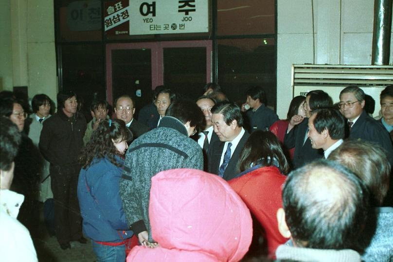 서울시장, 강남고속버스 터미날 시찰