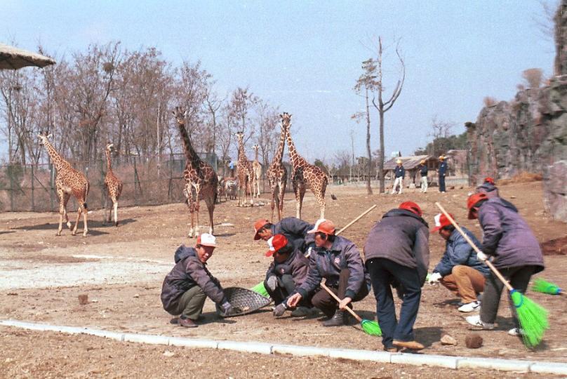 과천서울대공원 봄맞이 환경정비