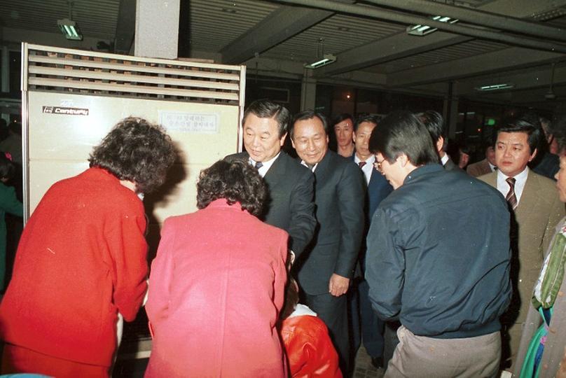 서울시장, 강남고속버스 터미날 시찰