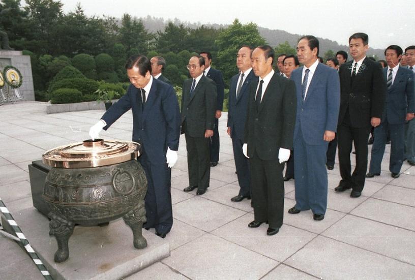 서울부시장, 국립묘지 참배