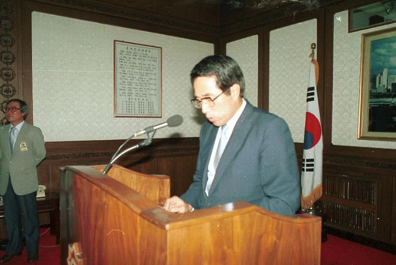 학생 글짓기 입상작 시상