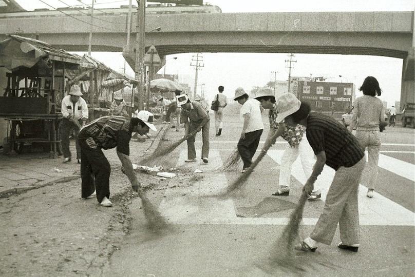 수해 복구 작업(구로구)