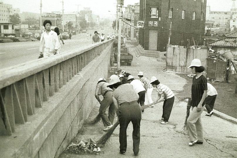 수해 복구 작업(구로구)