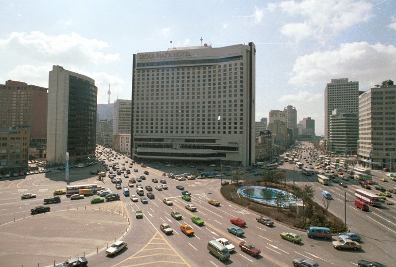 1987년 서울시청 앞 전경