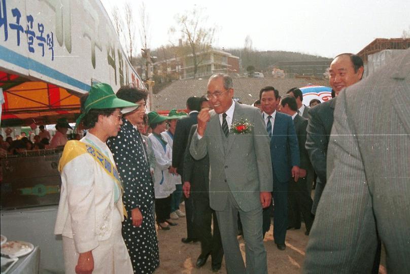 새마을 야시장 개장.서울의 밤