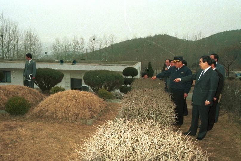 시립 장제장.시립 공원 묘지.순애원 시찰