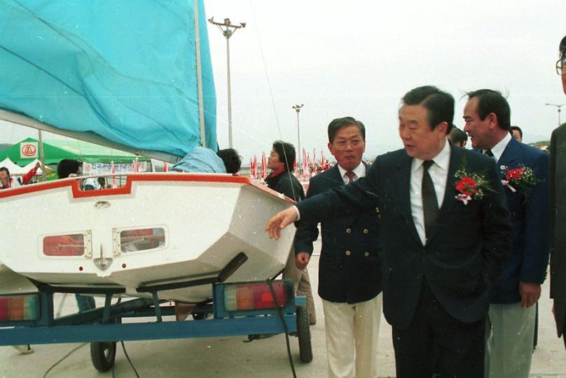 한강 요트 경기장(워커힐 앞)