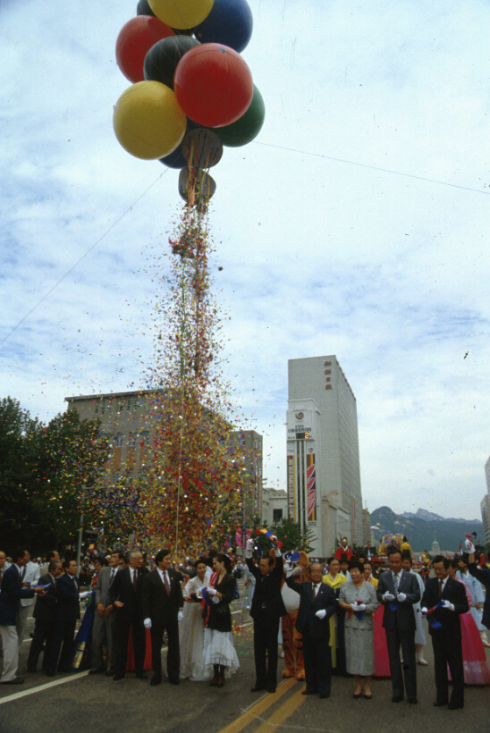 1988년 거리축제시가행진