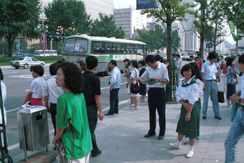 올림픽 대비 미소짓기운동 및 봉사활동