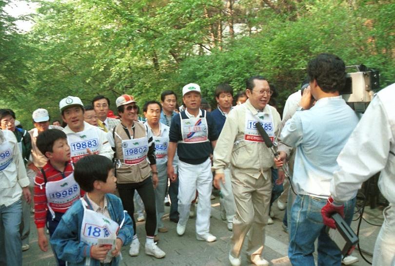 김용래 서울시장, 거북이 마라톤 대회 참여