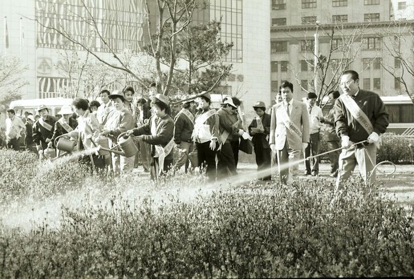 호돌이의 날 거리질서 캠페인