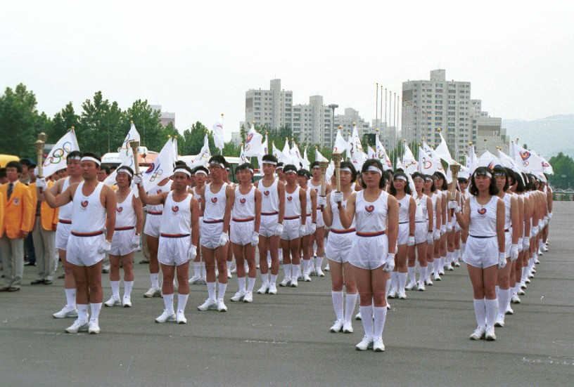 올림픽 성화 봉송단 발대식