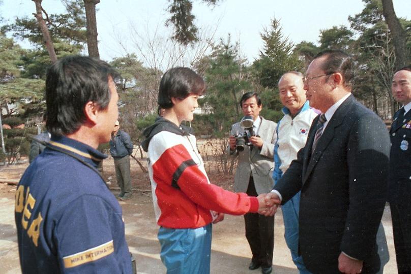 태릉 선수촌 시찰