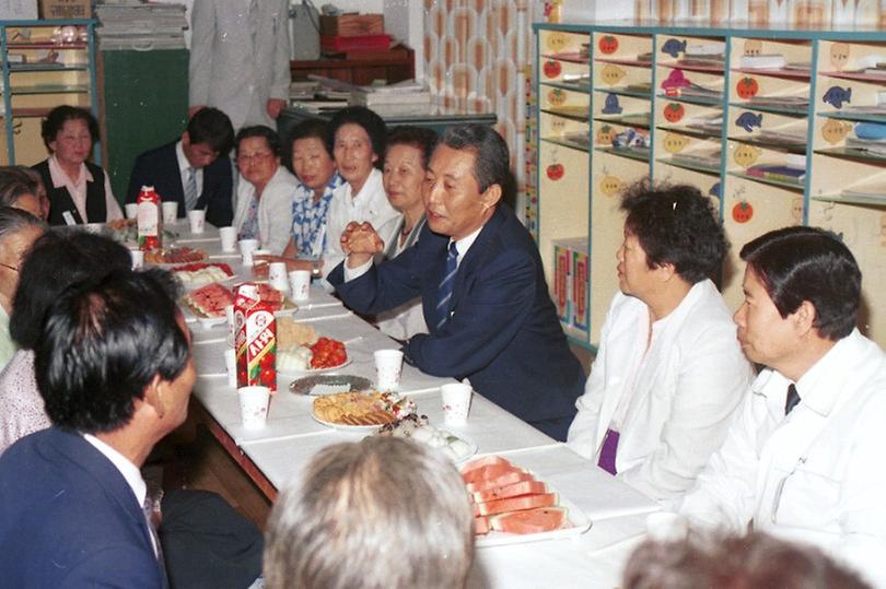 고건 서울시장, 중구 주민과의 대화 참석