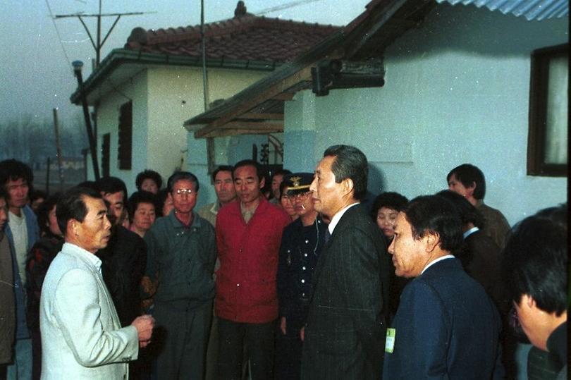 고건 서울시장, 중랑구 시찰