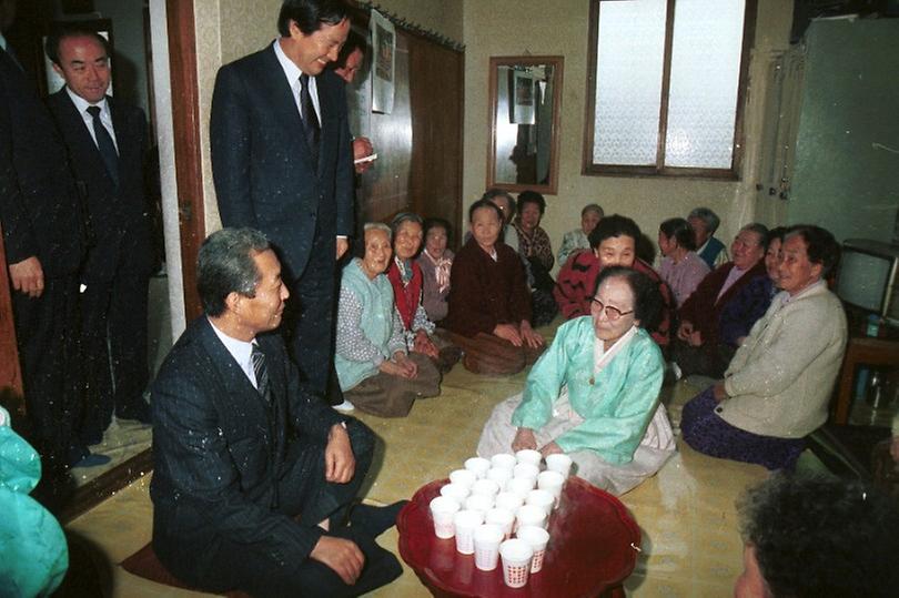 고건 서울시장, 성북구 시찰