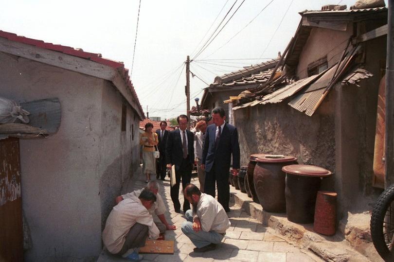 고건 서울시장, 상계동 시찰