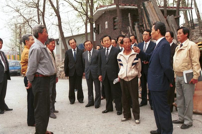 고건 서울시장, 성동구 주민과의 대화 참석