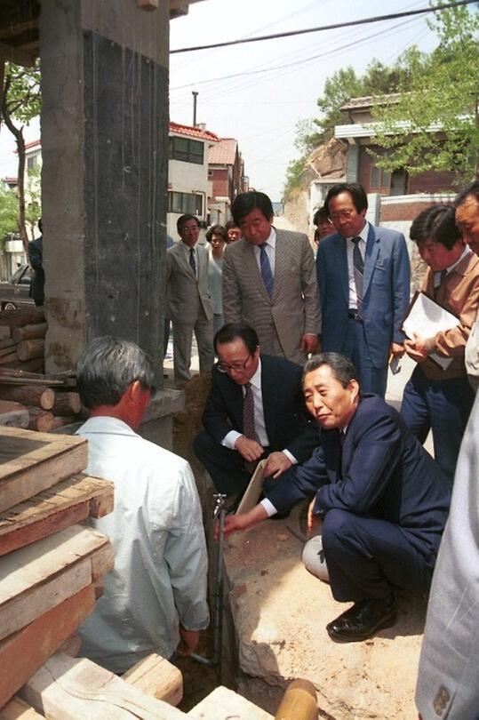 고건 서울시장, 상계동 시찰