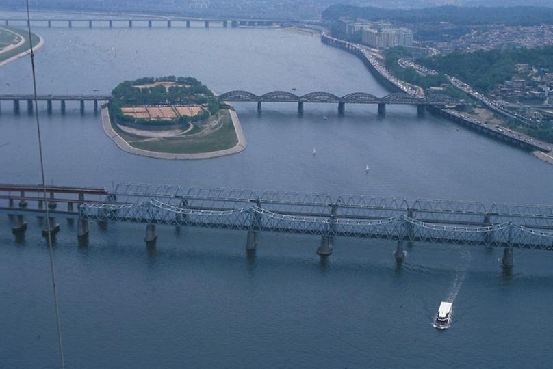 서울시내 항공촬영