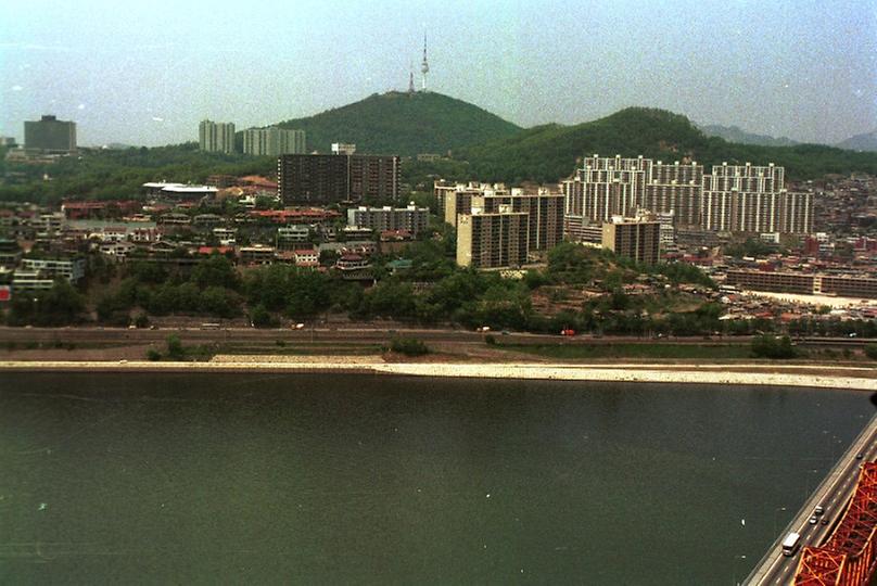 서울시내 항공촬영