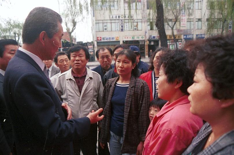 고건 서울시장, 면목1동 주민과의 대화