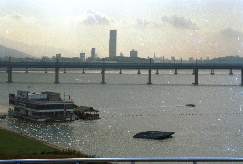 1989년 한강 일원 전경