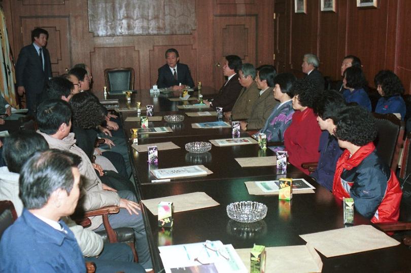 고건 서울시장, 구로구청 순시