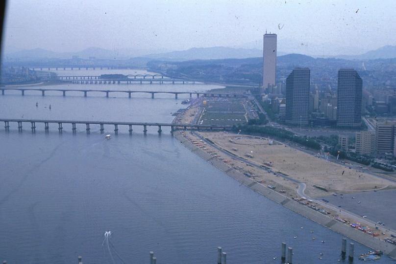 서울시내 항공촬영