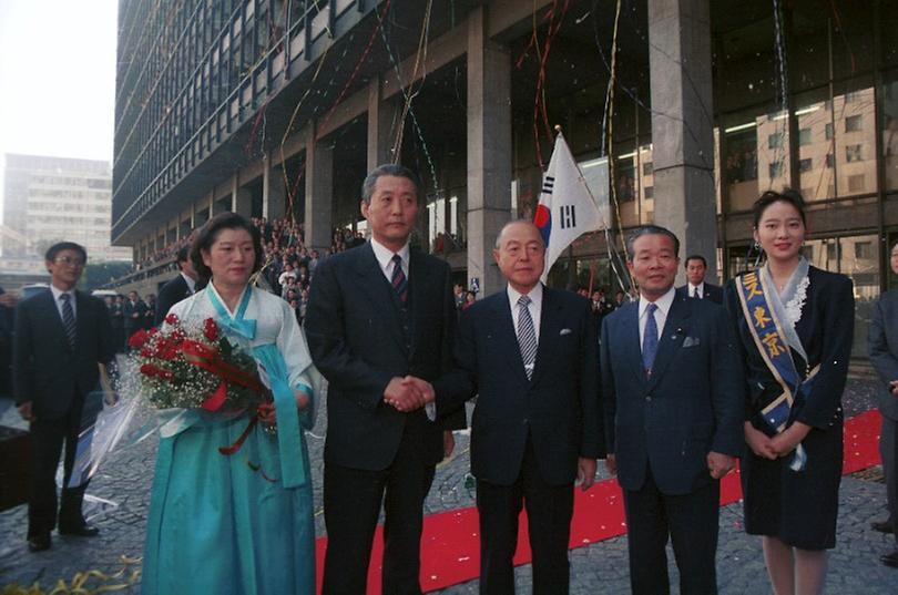 고건 서울시장, 일본 동경 방문