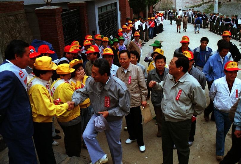 고건 서울시장, 산불조심 캠페인