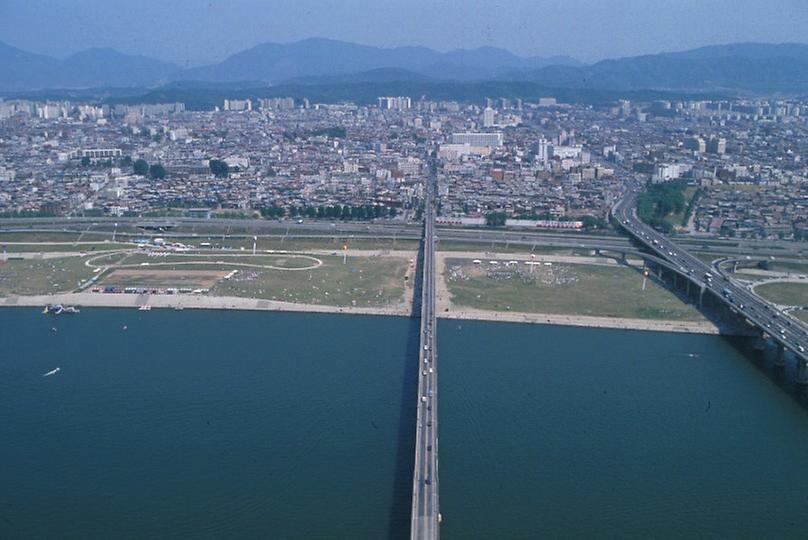 서울시내 항공촬영