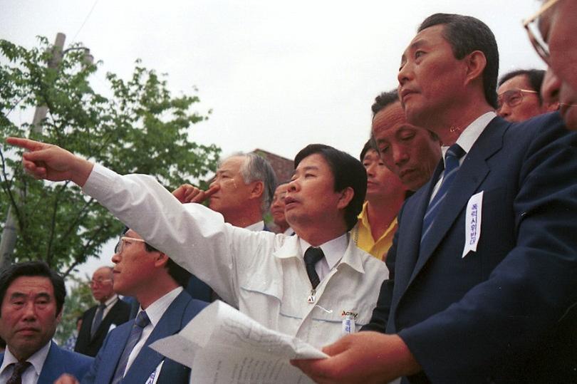 고건 서울시장, 중구 주민과의 대화 참석