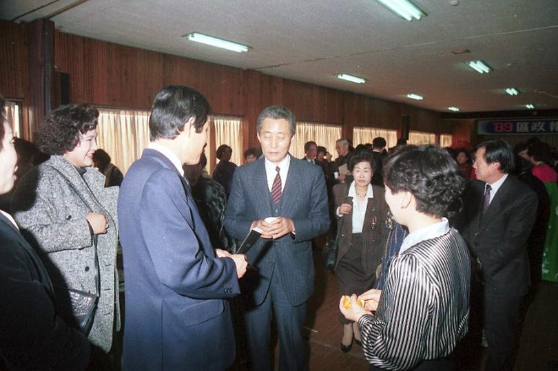 고건 서울시장, 강남구청 시찰